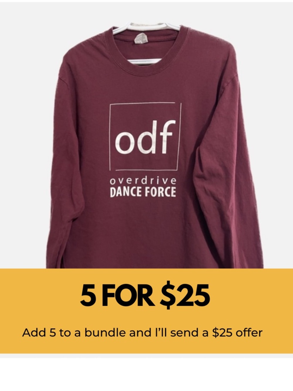 Overdrive Dance Force long sleeve.